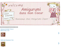 Tablet Screenshot of amigurumi-japon.blogspot.com