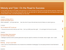 Tablet Screenshot of melodyandtyler.blogspot.com