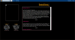 Desktop Screenshot of besties.blogspot.com