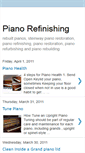 Mobile Screenshot of piano-refinishing.blogspot.com
