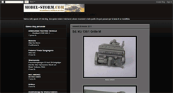 Desktop Screenshot of model-storm.blogspot.com