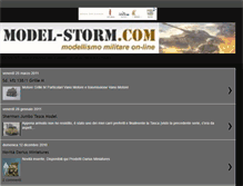 Tablet Screenshot of model-storm.blogspot.com