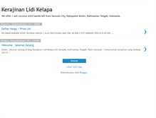 Tablet Screenshot of kerajinanlidikelapa.blogspot.com