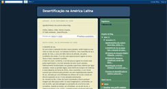 Desktop Screenshot of desertificaonaamricalatina.blogspot.com