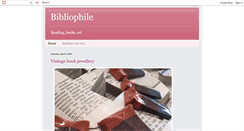 Desktop Screenshot of jo-bibliophile.blogspot.com
