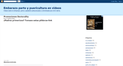 Desktop Screenshot of embarazoenvideo.blogspot.com