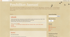 Desktop Screenshot of pendidikanjasmani07.blogspot.com