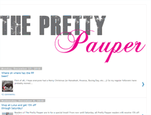 Tablet Screenshot of prettypauperstyle.blogspot.com