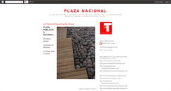 Desktop Screenshot of plazanacional.blogspot.com