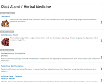 Tablet Screenshot of herbal-obatku.blogspot.com