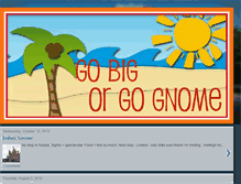 Tablet Screenshot of go-gnome-go.blogspot.com