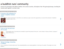 Tablet Screenshot of nunscommunity.blogspot.com