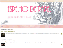 Tablet Screenshot of espelho-de-papel.blogspot.com