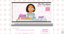 Desktop Screenshot of manualidadescongomaeva.blogspot.com