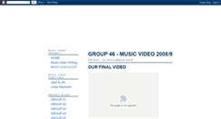 Desktop Screenshot of 46musicvideo08.blogspot.com