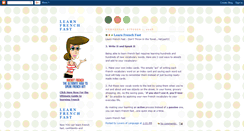 Desktop Screenshot of learn-frenchfast.blogspot.com