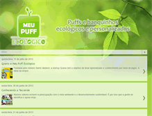Tablet Screenshot of meupuffecologico.blogspot.com