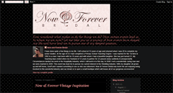 Desktop Screenshot of nowandforeverbridal.blogspot.com