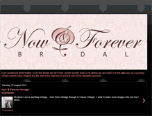 Tablet Screenshot of nowandforeverbridal.blogspot.com