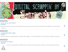 Tablet Screenshot of digitalscrappinbysarah.blogspot.com