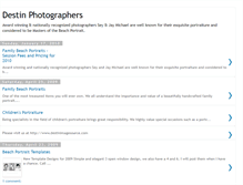 Tablet Screenshot of destin-photographers.blogspot.com
