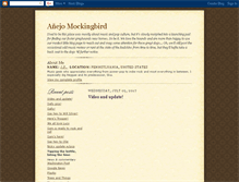 Tablet Screenshot of anejomockingbird.blogspot.com