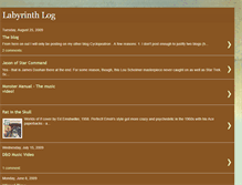 Tablet Screenshot of labyrinth-log.blogspot.com