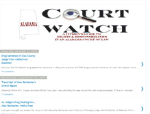Tablet Screenshot of alcourtwatch.blogspot.com