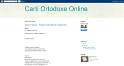 Desktop Screenshot of cartiortodoxe.blogspot.com