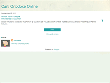 Tablet Screenshot of cartiortodoxe.blogspot.com