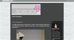 Desktop Screenshot of flowershop-lublin.blogspot.com