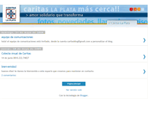 Tablet Screenshot of caritaslaplata.blogspot.com