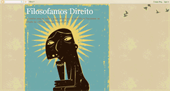 Desktop Screenshot of filosofamosdireito.blogspot.com