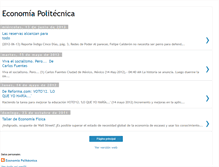 Tablet Screenshot of economiapolitecnica.blogspot.com