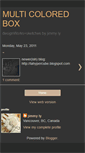 Mobile Screenshot of multicoloredbox.blogspot.com
