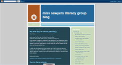 Desktop Screenshot of misssawyerslitgroup.blogspot.com