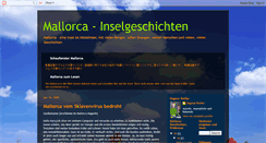 Desktop Screenshot of mallorcageschichten.blogspot.com