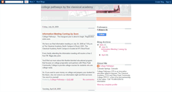 Desktop Screenshot of collegepathways.blogspot.com
