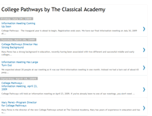 Tablet Screenshot of collegepathways.blogspot.com