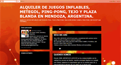 Desktop Screenshot of mendozajuegos.blogspot.com