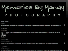 Tablet Screenshot of mymemoriesbymandy.blogspot.com