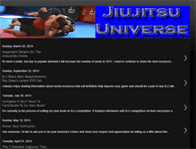 Tablet Screenshot of jiujitsuuniverse.blogspot.com