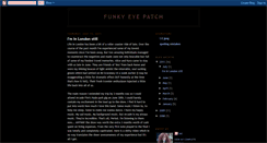 Desktop Screenshot of funkyeyepatch.blogspot.com