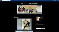 Desktop Screenshot of naterradosdeuses.blogspot.com