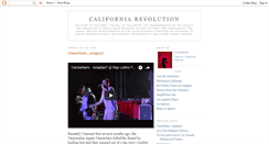 Desktop Screenshot of californiarevolution.blogspot.com