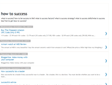 Tablet Screenshot of how-to-success-success.blogspot.com