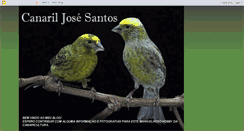 Desktop Screenshot of canariljosesantos.blogspot.com