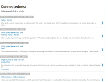 Tablet Screenshot of connectedness.blogspot.com