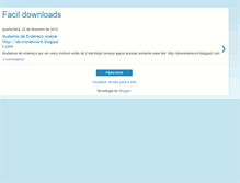 Tablet Screenshot of facildownloads.blogspot.com