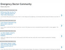 Tablet Screenshot of emergencydoctor-community.blogspot.com